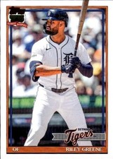 2026 Topps Riley Greene 1991 Topps Baseball 35th Anniversary