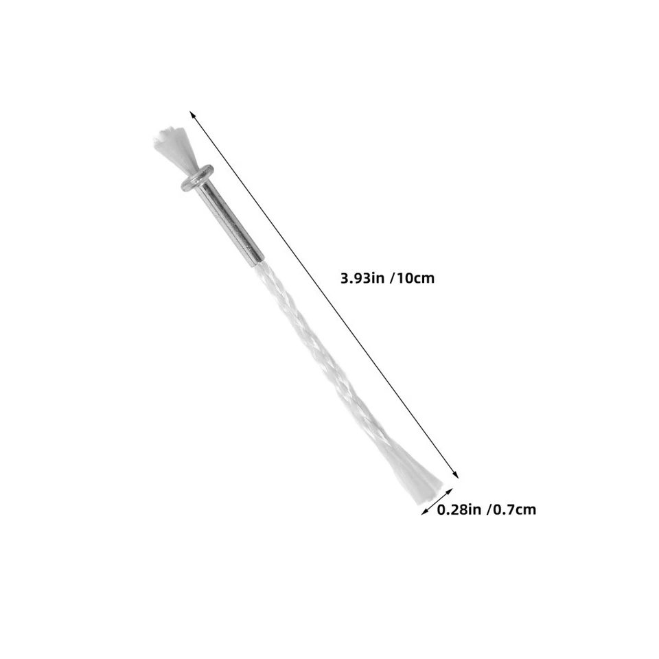 8 Pcs Offering Wicks Hurricane Lamp Replacement Kerosene Lantern - Image 3 of 4