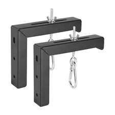6" Projector Screen Mounting Brackets with Adjustable Hooks for Wall or Ceiling
