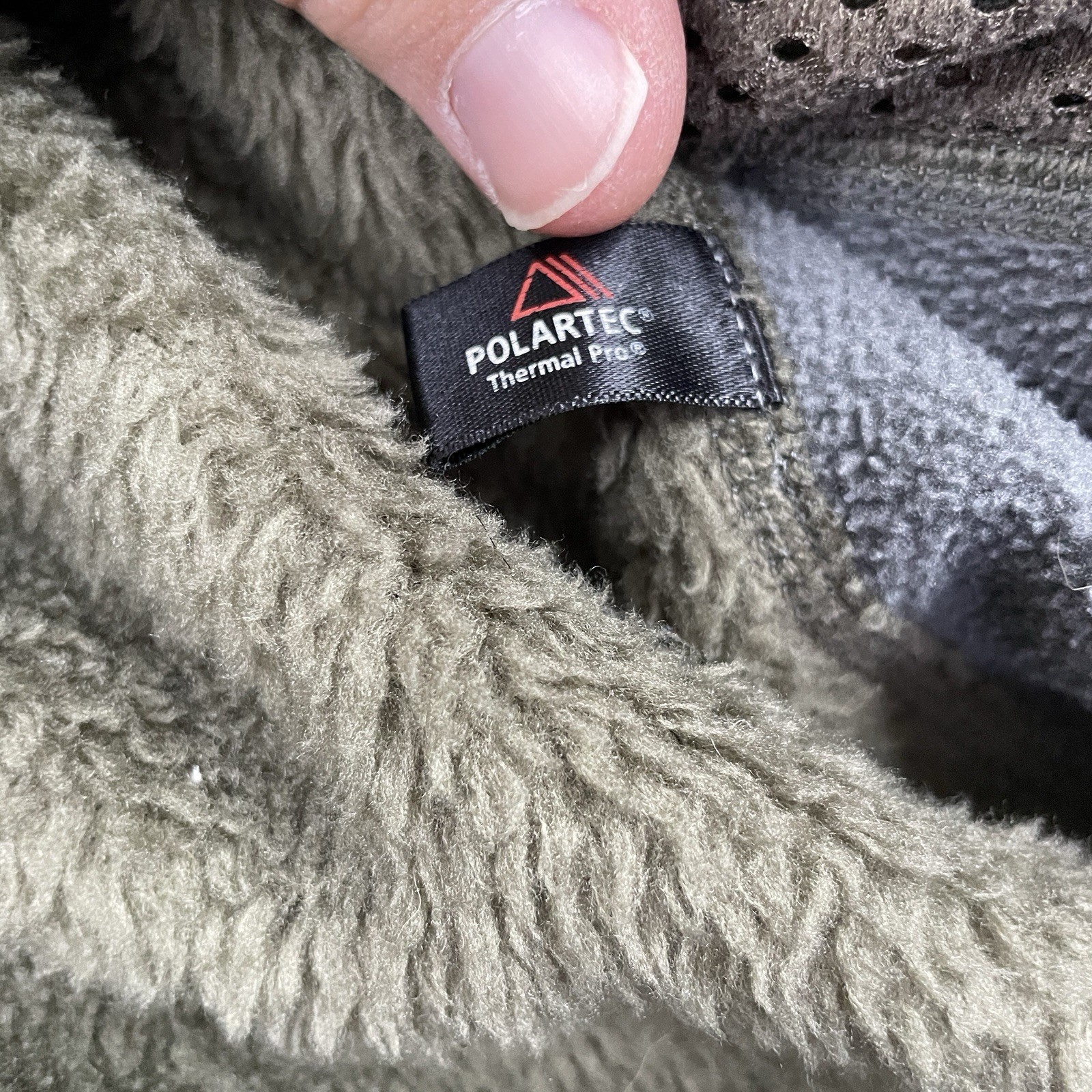 Patagonia R3 Hi Loft Jacket Mens L Green Gray Polartec Thermal Pro Vintage 25700 thumbnail 6