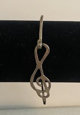 Brazalete Brazalete Plata de Ley 925 Llave de Agudos Clave Música Nota Sol Símbolo