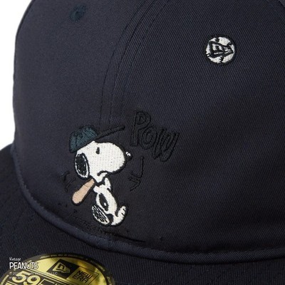 NEW ERA 59FIFTY Soft Buckram Vintage PEANUTS Faded Black 14865372