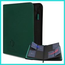 Toploader 4 Pocket Binder with Zipper for 160 Cards - Side Loaded Pockets - ...