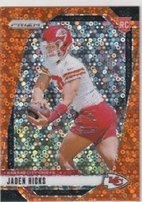 9460G 2024 Panini Prizm #336 Jaden Hicks Orange Disco Prizm
