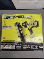 RYOBI ONE+ HP 18V Brushless Cordless AirStrike 21 Framing Nailer (Tool Only)