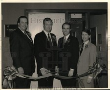 1993 Press Photo Jack Stephens, Mike Snow & Michael Hill at the Surgery Center