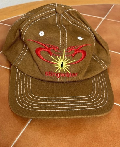 STINGWATER GROE “MOSES” SNAPBACK EMBROIDERED HAT BROWN PALACE SUPREME SKATE CAP