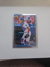 2026 Mike Piazza Topps Chrome #91C-81 Silver Pack Mojo Refractor 
