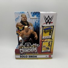 *SEALED* SOLO SIKOA Mattel WWE Knuckle Crunchers Series 8 Toy Figure 2025