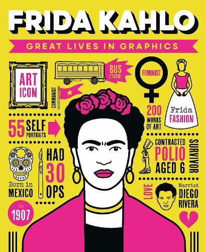 Great Lives in Graphics: Frida Kahlo - 9781787081147