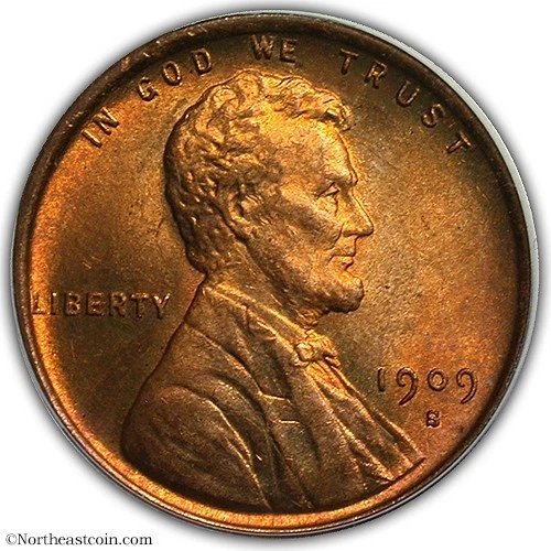 1909-S VDB Lincoln Cent PCGS MS65 RD