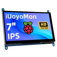 7 Inch Screen for Raspberry Pi 1024x600 IPS HDMI LCD Display Portable Monitor