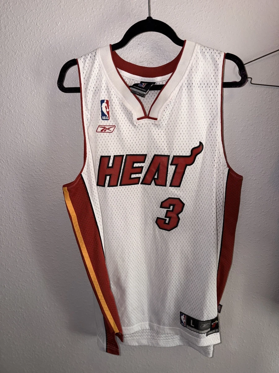稀少 NBA Reebok ユニフォーム HEAT ウェイド Wade 2XL Reebok Dwyane Wade Size L NBA Fan Apparel & Souvenirs for sale | eBay