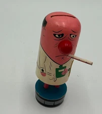 Vintage Pride Creations “ Sick? Sick! Sick” Drinker/Smoker Poppies Popup RARE