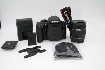 Canon EOS Rebel T8i 24.1MP DSLR Camera EF-S 18-55mm IS STM Lens Kit Backpack