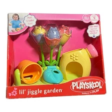 Playskool Busy Lil' Jiggle Flower Garden RARE 2008 Colorful Baby Toddler Toy
