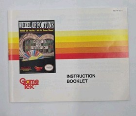 Wheel of Fortune: NES Nintendo Entertainment System 1987 CIB Complete W/ Inserts