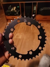 1980s Mcs Black 38T CHAIN RING Old School BMX Chain Wheel Sprocket Hutch GT 