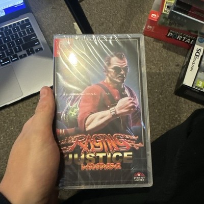 Raging Justice Nintendo Switch Strictly Limited Games SLG - Brandneu Sealed
