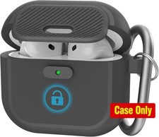 AirPods 4 Case 2024 Silicone with Lock One-Piece Design for Protection