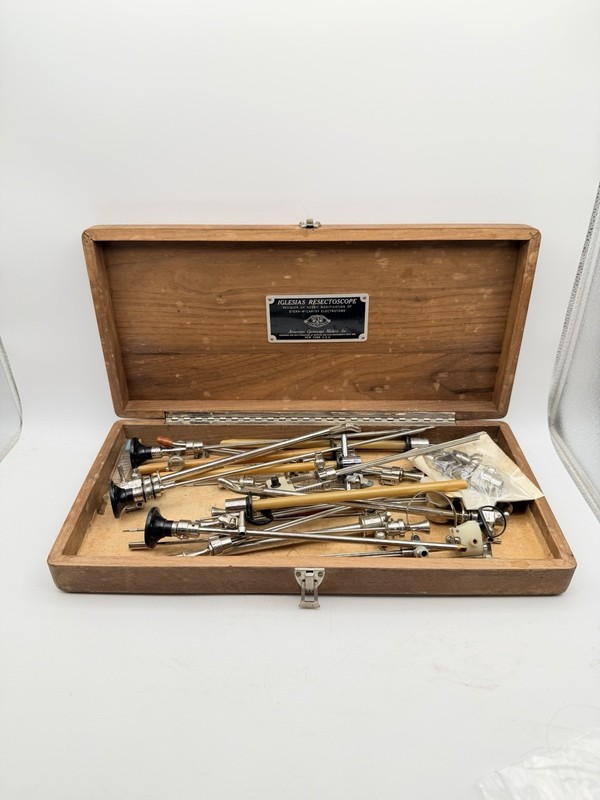 Vintage ACMI Iglesias Resectoscope Cystoscope Urology Surgical Instrument Set