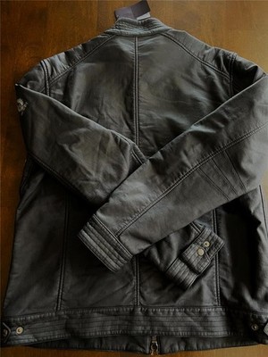 Authentic Belstaff MADE IN ROMANIA H-Racer Moto Jacket Black EU 58