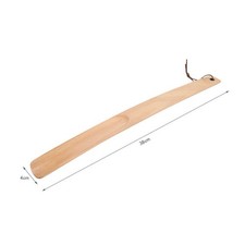 Natural Wood Shoehorn Hfanwer Lazy Shoehorns Convenient Applicator