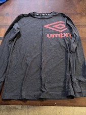 Umbro Long Sleeve Boys T-Shirt Size L 12/14