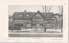 1906 * Adams House Indianapolis IN Robert Spencer Jr Architect Demolished