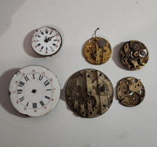 Lotto di orologi da tasca - Movimento orologio - piastra principale per...