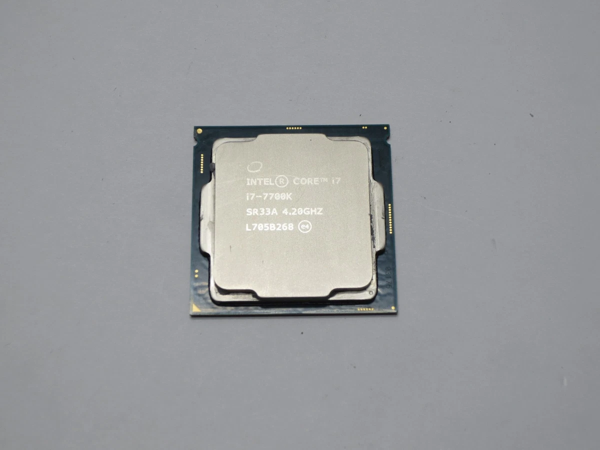 Intel Core i7-7700K Processor Model Computer Processors (CPUs) for