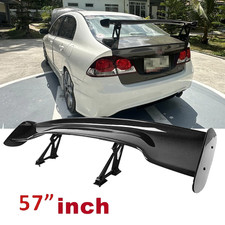 Rear Trunk Spoiler Lip Wing Carbon Fiber Look Upper For Honda Civic Sedan Rear Trunk Spoiler Lip Wing Carbon Fiber Look Upper For Honda Civic Sedan