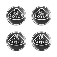 Stickers 4pcs Decals Resin Rim Badge wheel emblem center 15-100 mm For lotus