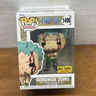Funko Pop! One Piece Roronoa Zoro Nothing Happened Hot Topic Exclusive