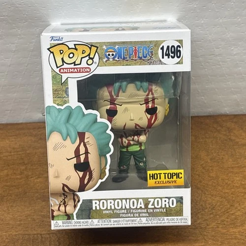 Funko Pop! One Piece Roronoa Zoro Nothing Happened Hot Topic Exclusive