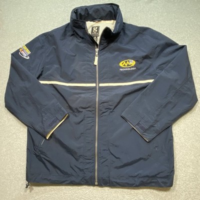 NASCAR Gear For Sport Racing Chassis Parts Zip-Up Jacket Sz XL