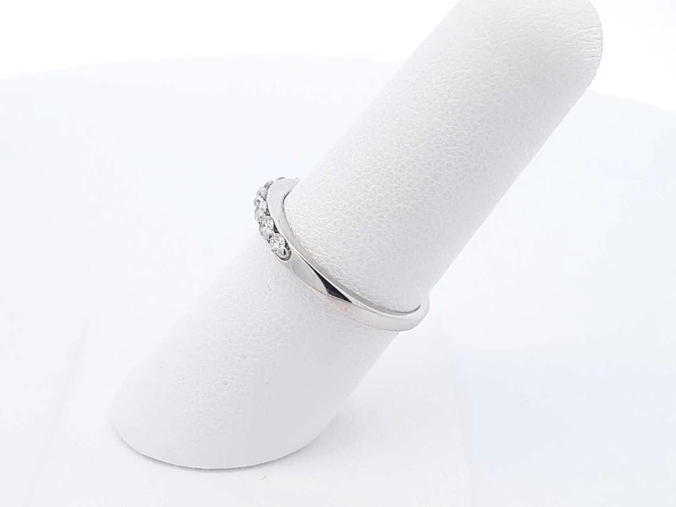 0.42 Cttw Diamond & 14k Gold Anniversary Ring 2.1 Grams Size 6.75 Fw0825lozdu - Image 3 of 4