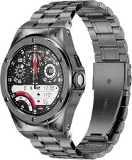Metal Case and Band Compatible with Google Pixel Watch 3 45mm Bands Men, Stai...