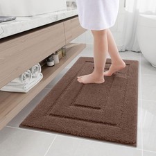 Buganda Bathroom Rugs, 36" x 24", Soft and Absorbent Microfiber Bath Rugs, Non-S