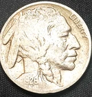 1926 P 5C INDIAN HEAD BUFFALO NICKEL EARLY US TYPE COIN  INDIAN HEAD