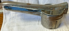 Vintage Antique Silver & Co. NY Ricer/Masher/...