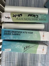 HTVRONT Sublimation HTV for Dark Fabric/Light Fabric - Matte Sublimation Vinyl X