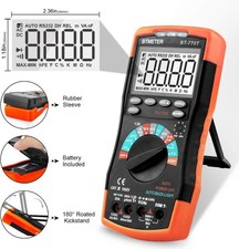 Digital Multimeter TRMS Auto Range AC/DC Volt Current NCV DMM Tester 6000 Counts