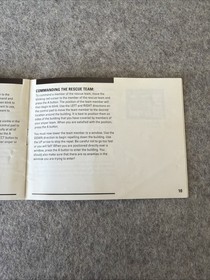 Rescue the Embassy Mission (NES, 1990) - Manual de instrucciones / Folleto solamente