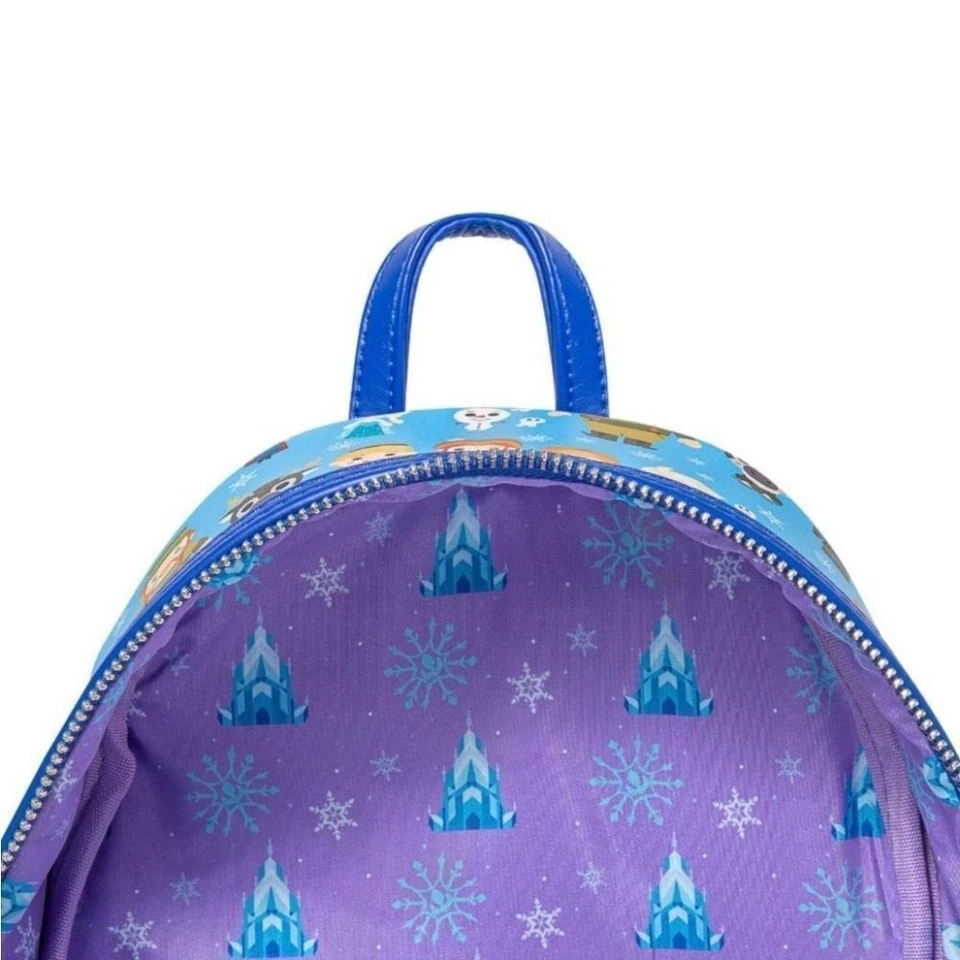 Loungefly Disney Frozen Mini Backpack Winter Edition NWT Christmas Gift Ready - Image 2 of 4