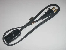 2pin Power Cord for Dazey Indoor Grill BAR-B-GRILL Model DSG-132 (Choose Length)
