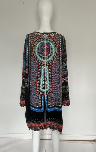 Flying Tomato tunic dress NWOT Women Size XXL Plus Long Sleeve Black - Picture 4 of 10