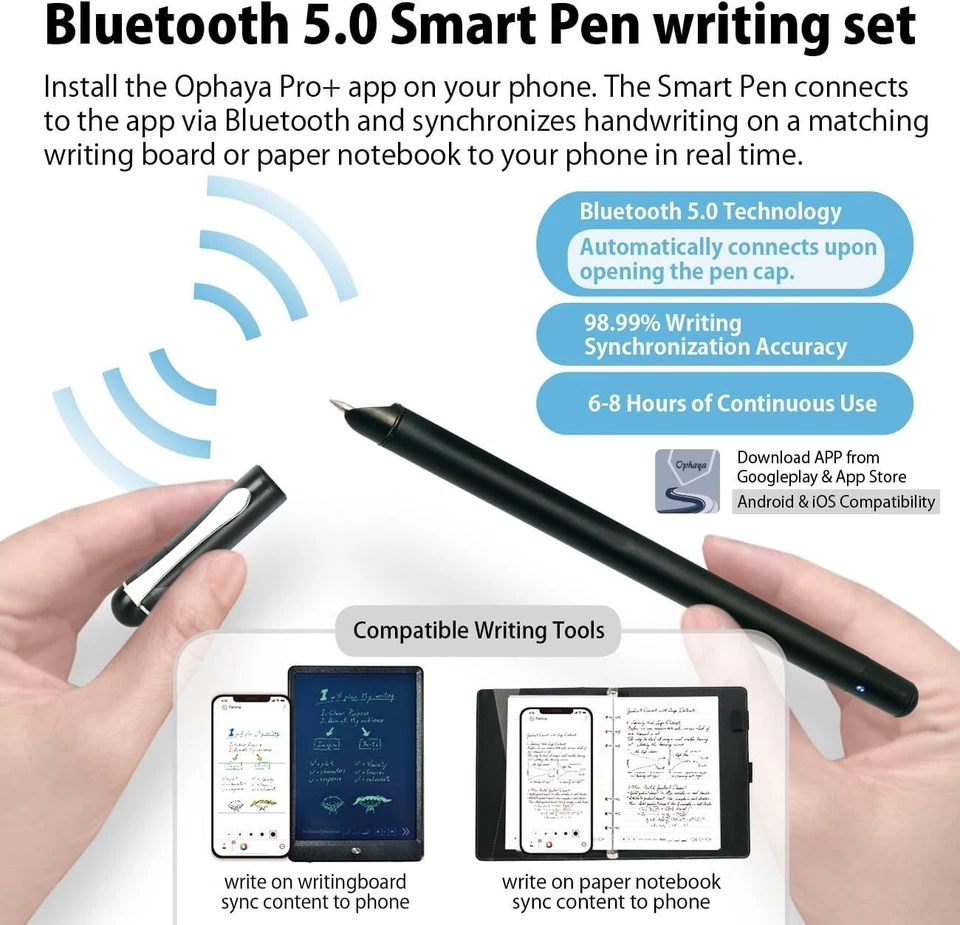 Innovative Smart Pen Notebook Set with Audio Recording for Enhanced Note-Taking - Image 4 of 4