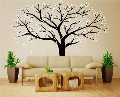Handschnitzerei Stammbaum Bett/Wohnzimmer Vinyl Kunst Zuhause Wandaufkleber UK RUI58