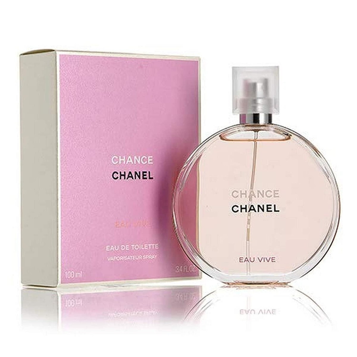 【新品未使用】CHANEL CHANCE EAU VIVE EDT 100ml CHANEL Chance EAU VIVE EDT Spray Women 3.4 oz / 100 ml